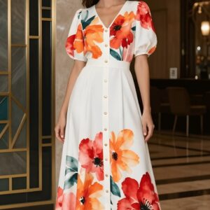 Printed Dress