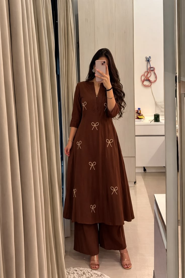 A line kurti