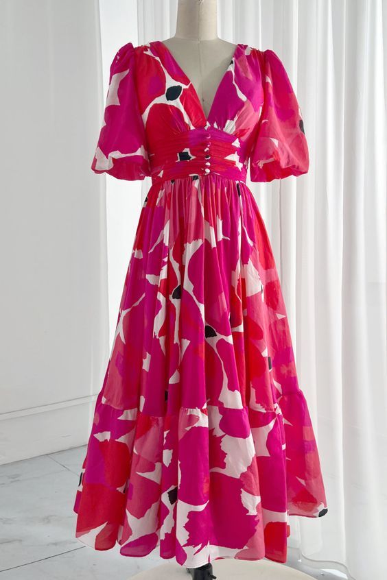 Printed Dress