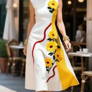 Printed Dress